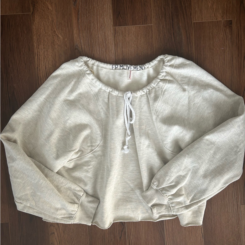 Free People Movement Cropped Sweatshirt